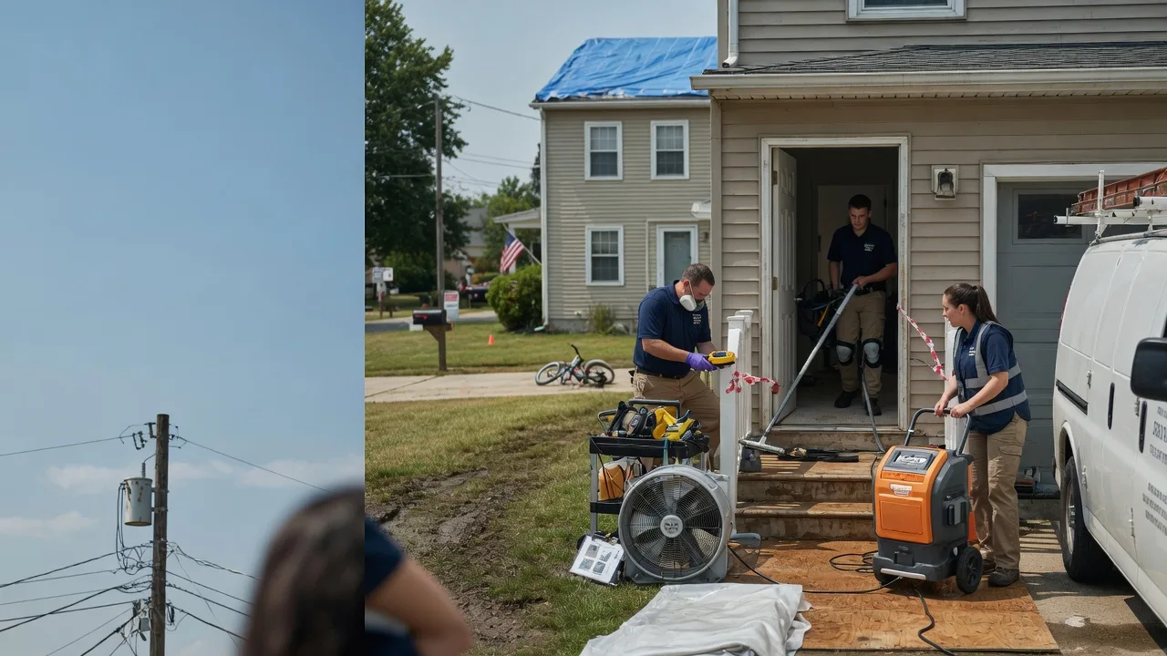 Water Damage Repair in Corfu, NY near me